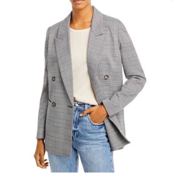 Banana Republic Jackets & Blazers - Banana Republic Gray Plaid Blazer